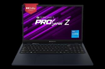 ZEBRONICS Pro Series Z Intel Core i5 12th Gen 1235U – (16 GB/512 GB SSD/Windows 11 Home) ZEB-NBC 4S Thin and Light Laptop(15.6 Inch, Midnight Blue, 1.76 Kg)