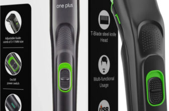 One Plus OP 11 Cordless Professional Hair Trimmer Titanium coated blade waterproof Trimmer 120 min  Runtime 12 Length Settings(Black, Green)