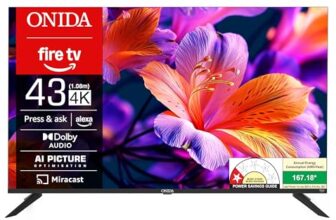 Onida 108 cm (43 inch) Ultra HD 4K Smart LED Fire TV 43UFD