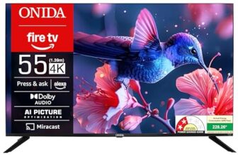 Onida 139 cm (55 inches) Ultra HD 4K Smart LED Fire TV 55UFD