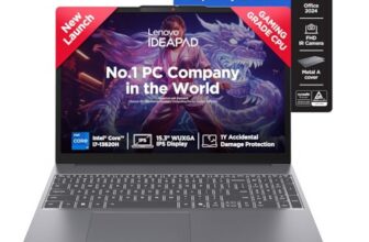 Lenovo IdeaPad Slim 3 13th Gen Core i7-13620H 15.3 inch (38.8cm) WUXGA IPS Laptop (16GB RAM/512GB SSD/Windows 11/MSO 365 Basic+Office 2024/Top Metal Cover/Backlit KB/1Yr ADP/Grey/1.6Kg), 83K1016UIN