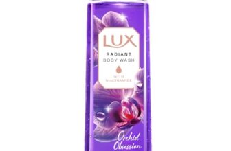 LUX Orchid Obsession Bodywash, 245ml, for Radiant & Bouncy Skin feel, with Niacinamide & Exotic Orchid fragrance, Upto 12Hr Long-Lasting Fragrance