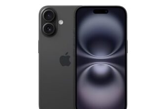 iPhone 16 128 GB: 5G Mobile Phone with Camera Control, A18 Chip and a Big Boost in Battery Life. Works with AirPods; Black
