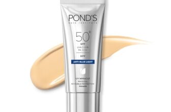 POND’S Anti-Blue Light UV Miracle | Tinted SPF 50 PA ++++ & DPF – Digital Protection Factor| Ultimate Skin Protection, 50g