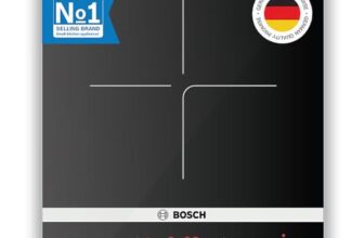 Bosch TrueSafe 2100W UltraSleek Induction Cooktop |Touch Panel (PI815S11EI)