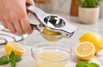 Clazkit Hand Press Lemon Squeezer with Bottle Opener | Multipurpose Citrus Juicer | Manual Fruit Extractor | Strong, Lightweight & Easy to Clean