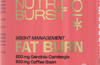 Nutriburst Fat Burn Tablets Weight Management with Garcinia Green Coffee & Carnitine(60 Capsules)