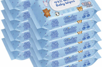 GLIDER 99% Pure Water Baby Wipes with Lid | Skin Nourishing & Cleansing | Pack of 12(864 Wipes)