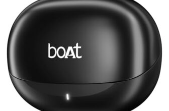 Boat Airdopes 301 TWS in Ear Earbuds, 75hrs Playtime, Quad Mics with ENx, ASAP Charge, IWP Tech, Beast Mode (50ms Low Latency), 10mm Drivers, Bluetooth v5.3 & IPX5 Resistance(Midnight Shadow)