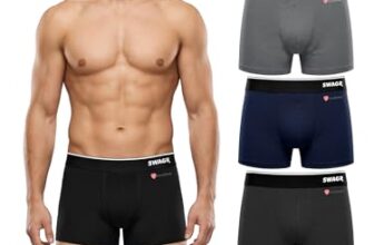 SWAGR 5 Pack Men’s Super Combed Cotton Underwear Trunks | Classic TruComfort Fit | Powered by ZincShield Anti-Bacterial Tech | Aerflo Breathability | 4-way FlexStretch | Size XL (100-105 cm) SG05