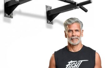 Lifelong Pull Up Bar Wall Mounted | 200kg Capacity| Foam Grip Pull Up Bar for Home | Gym Equipment for Home Workout| Triangle Support | Strong Wall Base| Home for Kids, Men & Women