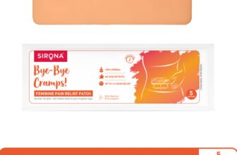 SIRONA Herbal Feminine Period Pain Relief Patches for Menstrual & Body Cramp Plaster & Patch(5 Patches)
