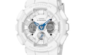 Casio G-Shock Women GMA-S120SA-7A2DR Analog-Digital White Dial Women (G1721)