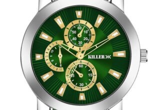 KILLER Green Dial with Silicone Strap Latest Trending Analog Watch  – For Men