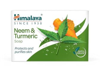 Himalaya Herbals Protecting Neem and Turmeric Soap, 125gm