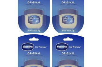 Vaseline Lip Therapy Original | Classic Balm for Soft & Smooth Finish | 72Hr Moisturization | Original Neutral Fragrance | 7g