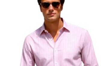 Louis Philippe Men Pink Check Full Sleeves Formal Shirt