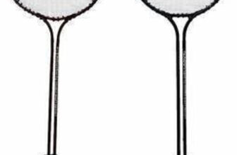 Shamsons SHAM SONS Double Shaft Set Of 2 P Badminton Racket With 3 P Plastic Shuttle Badminton Kit