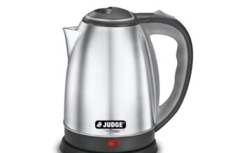 Judge by Prestige ACE 1.5 L Stainless Steel Kettle with Concealed Element and Detachable Power Base