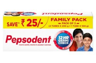 Pepsodent Germicheck Anti cavity Toothpaste | 12 HR protection from cavity germs | Mint flavour||Family Pack_500G (200g+200g+100g)