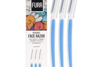 FURR Face Razor for Women | German Blade | Eyebrow Lip Chin | Pack of 3