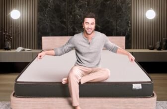 Nilkamal SLEEP Lite Dual Comfort 5 Inch Mattress | 10 Year Warranty | Reversible Design | Soft & Firm Sides | Superior HR Foam | Breathable Knitted Fabric | Bed Mattress | King Size (72 x 72 x 5)