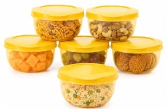 Cutting EDGE Eco-Storage Plastic Organizer & Container Set for Home Use, Lunch & Food Storage, Kitchen, Refrigerator,
