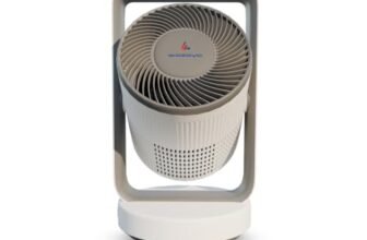 Pure Air PA4 2in1 Wozoyo Air Purifier+Fan for Home&Office,4-in-1 Filter,PreFilter, AntiBacterial,H13 HEPA,Activated Carbon,Covers 1211ft²,AHAM Verifide,Removes 99.99% PM2.5 PM10 Smoke,Odor,APP control