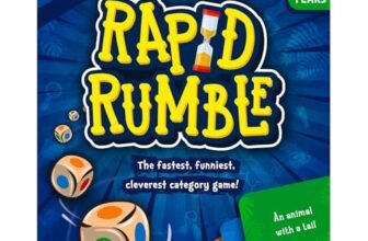 Skillmatics Rapid Rumble – Fast-Paced Board Game for Kids, Teens & Adults
