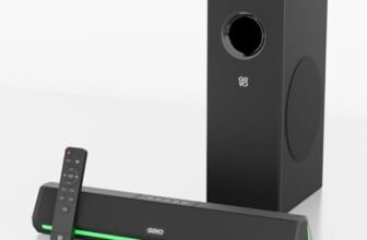 GOVO GOSURROUND 600 | 90W Soundbar | 2.1 Channel Home Theatre | Deep Bass from 4” Subwoofer | BT v5.3, HDMI, AUX, USB Connectivity | 5 EQ Modes
