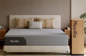 Novilla Mattress Gel Memory Foam 8 Inch Cooling Comfort Queen 10 Year