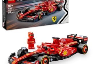 LEGO Speed Champions Ferrari SF-24 F1 Race Car Driver Set 77242 Building Blocks Toys for 10+ Gift for Boys and Girls