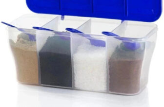 PLANCK Plastic Fridge Container  – 1800 ml(Blue)