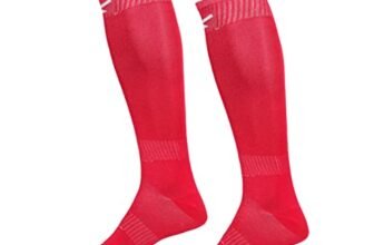 Vector X High Knee Length Football Stockings| Polyester Stretchable Material|For Men & Women, Unisex|Soccer Socks|Superior Grip For Shin Guard, Anti Slip Blister Protection Anti Odour