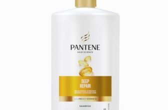 Pantene Hair Science Deep Repair Shampoo 1Ltr with Pro-Vitamins & Vitamin B to repair & protect severely damaged hairs