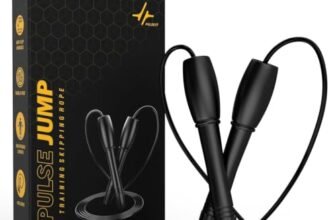 PulseIT Adjustable Skipping Rope for Men & Women (Without Counter)