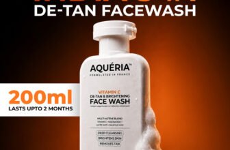 Aqueria De-Tan & Brightening | 3% Niacinamide, Alpha Arbutin & Ceramides Face Wash(200 ml)