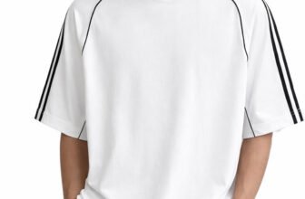 NetClick Striped Men Round Neck White T-Shirt
