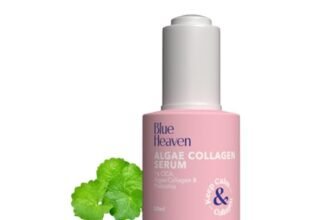 Blue Heaven 0.5% Algae Collagen Anti Aging Serum for Women | 1% Probiotics | Boosts Natural Collagen | Prevents Aging | Strengthen Skin Barrier Face Serum for Men and Women | 20ml