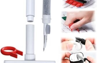 Sounce 5-in-1 Multi-Function Laptop Cleaning Brush/Keyboard Cleaning kit/Gadget Cleaning kit Gap Duster Key-Cap Puller for Laptop, Keyboard and Earphones
