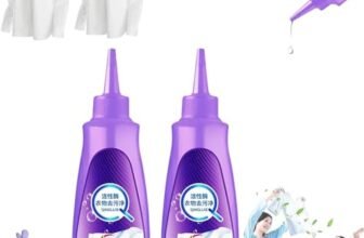 All Color Stain Remover For Clothes Multi-Purpose Roll Bead Fabric Clothes Pan Instant Stain Remover For Cotton Linen Polyester Blended Fabric Denim Down Jacket Strip 120Ml (pack of 2)