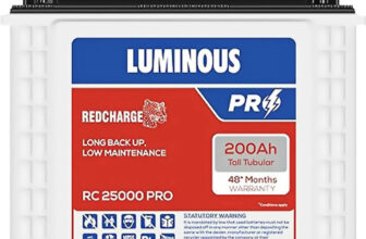 LUMINOUS 48 Months Warranty Tubular Inverter Battery(200 Ah, RC 25000 PRO)