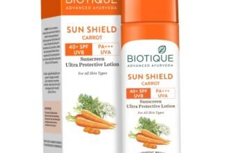 Biotique Bio Carrot Face And Body Sun Lotion All Skin Type SPF 40 Uva/Uvb, 120Ml, 1 Count