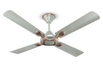 Havells 1200mm Leganza ES 4B Ceiling Fan|Best fan in 4 Blade,Premium Finish Decorative Fan,High Air Delivery|Energy Saving,100% Pure Copper Motor,2 Year Warranty|(Pack of 1,Bronze Gold),5 Stars