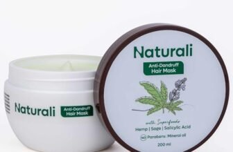 Naturali Anti-Dandruff Hair Mask With Sage & Salicylic Acid | Clarifies Scalp | Reduces Itchiness | Deeply Moisturises | Paraben & Mineral Oil Free | 200ml