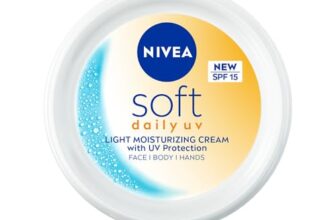 NIVEA Soft Daily UV Light Moisturising Cream with SPF-15, 300ml