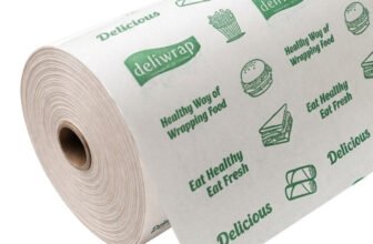 Kcofoil Deliwrap 1 kg Food Wrapping Roll for Kitchen, Baking and Roti Wrap, Parchment Paper(99 m)