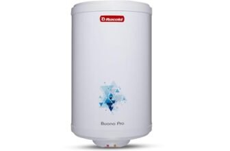 Racold Buono Pro NXG 25L ABS Body 5 Star Water Heater (Geyser) – 7 Yrs Tank Warranty, Corrosion Prevention With Superior Titanium Enameled Tank Coating, Suitable for Buildings, for elegant aesthetics