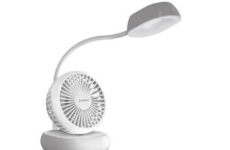 Goldmedal Twiz 100 mm Mini Portable Fan| Desk Mounted| USB Type-C