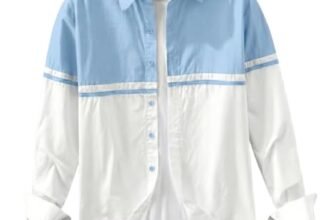 Afflatus Men’s Stylish Cotton Casual Shirt | Full Sleeve Button-Down Shirt | Comfortable Breathable Fabric | Perfect for Casual Office and Outing Wear Sky